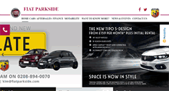 Desktop Screenshot of fiatparkside.com